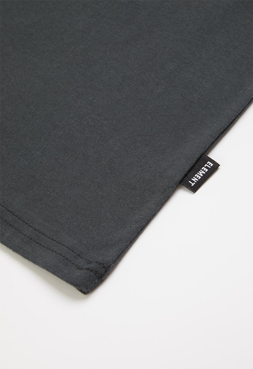 Element - Vertical short sleeve youth - black