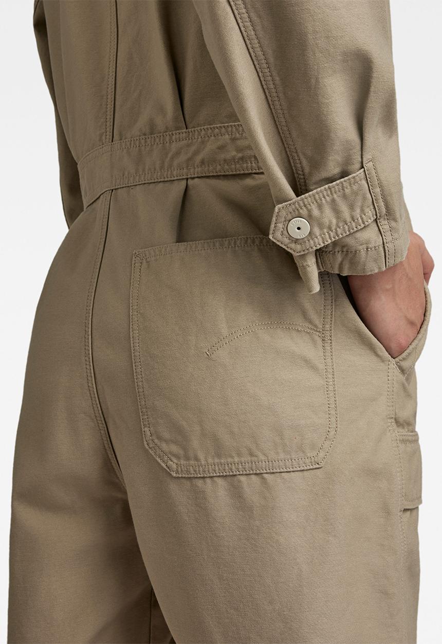 G-STAR - Multi zip jumpsuit 2.0 - tree house