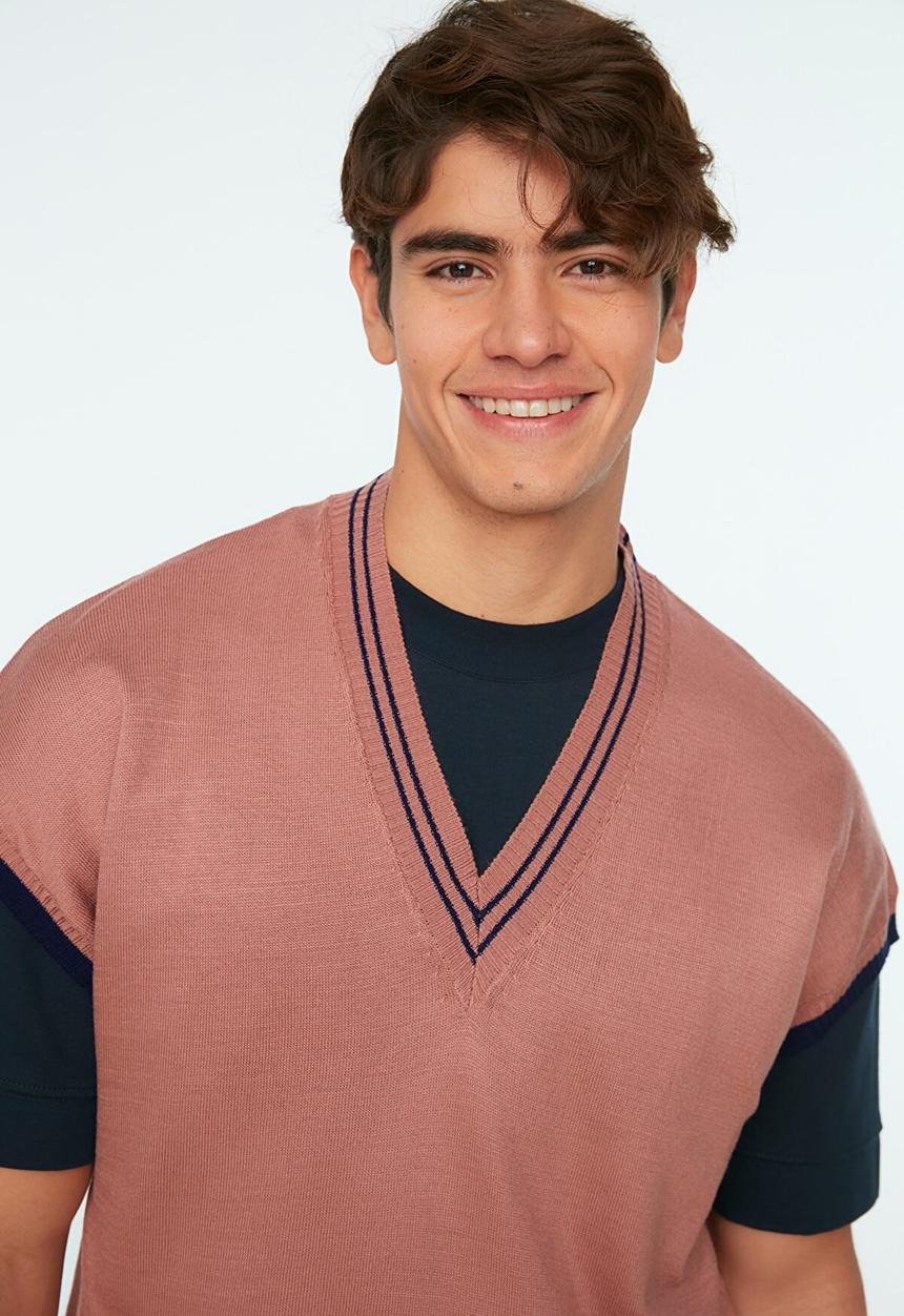 Trendyol - Dave sleeveless knit - rose