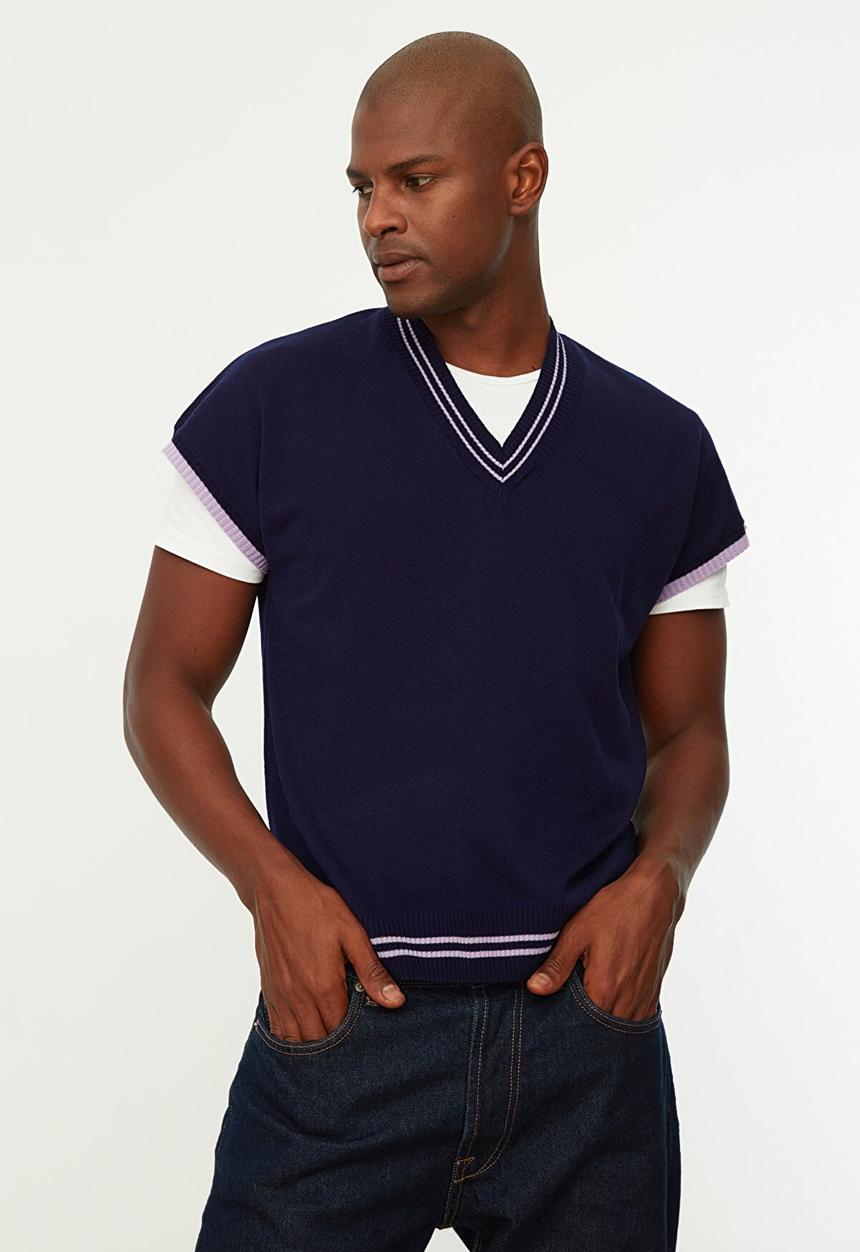 Trendyol - Dave sleeveless knit - navy