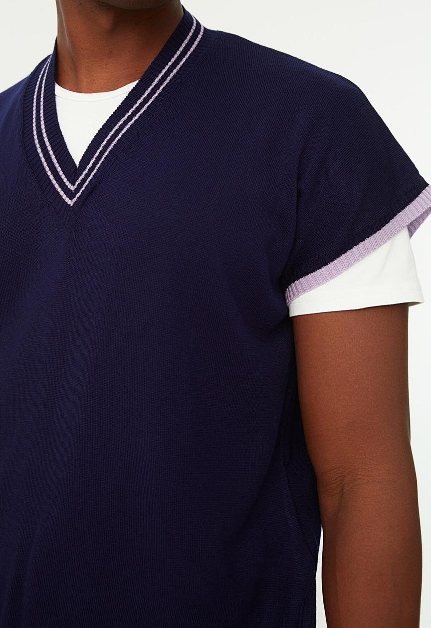 Trendyol - Dave sleeveless knit - navy