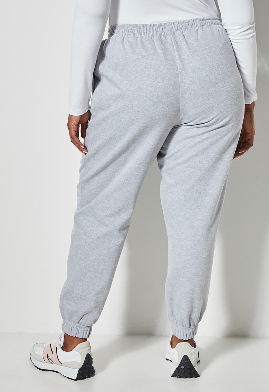 Superbalist - 2 pack track pant- black/grey melange