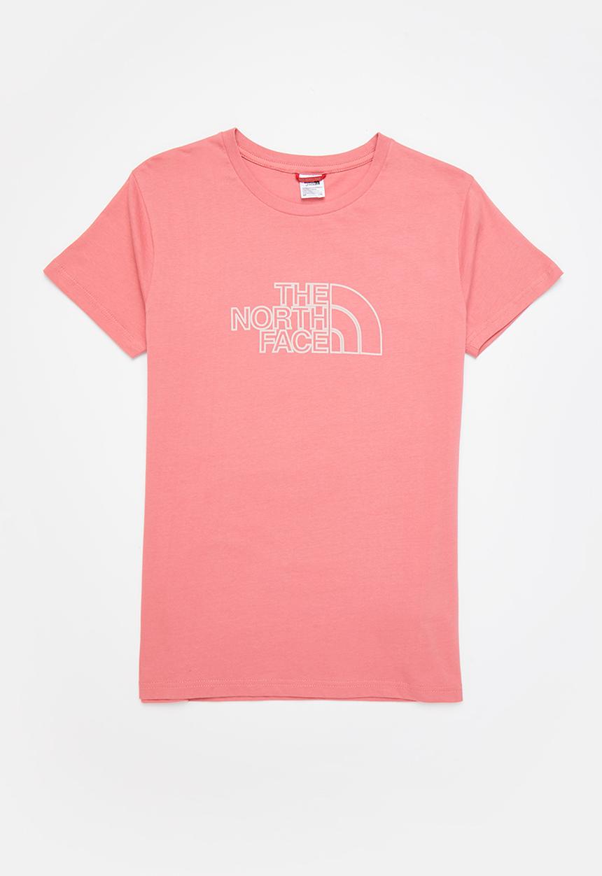 The North Face - Short sleeve easy boyfriend tee - pink