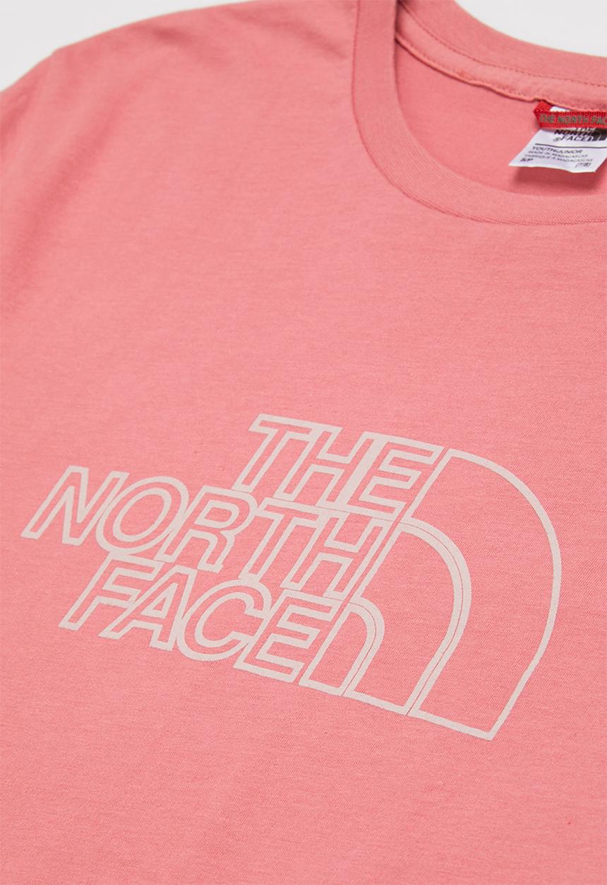 The North Face - Short sleeve easy boyfriend tee - pink