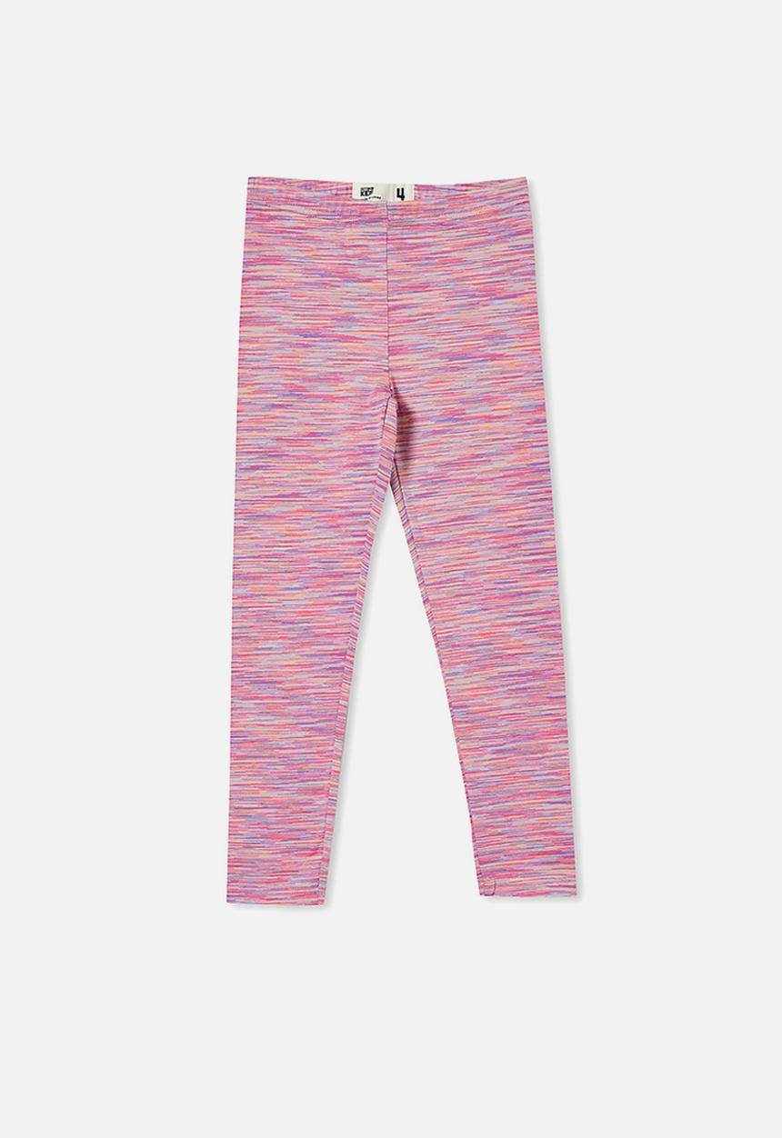 Cotton On - Huggie tights - pinks and purples space dye