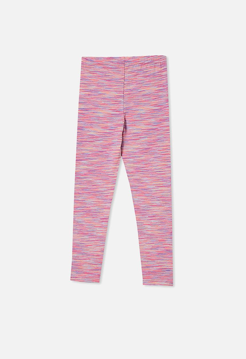 Cotton On - Huggie tights - pinks and purples space dye