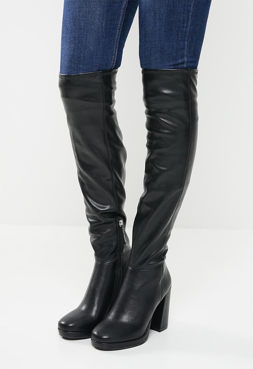Steve Madden - Magnifico over the knee boot - black