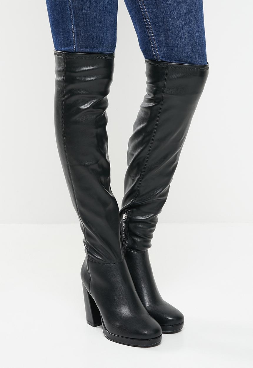Steve Madden - Magnifico over the knee boot - black