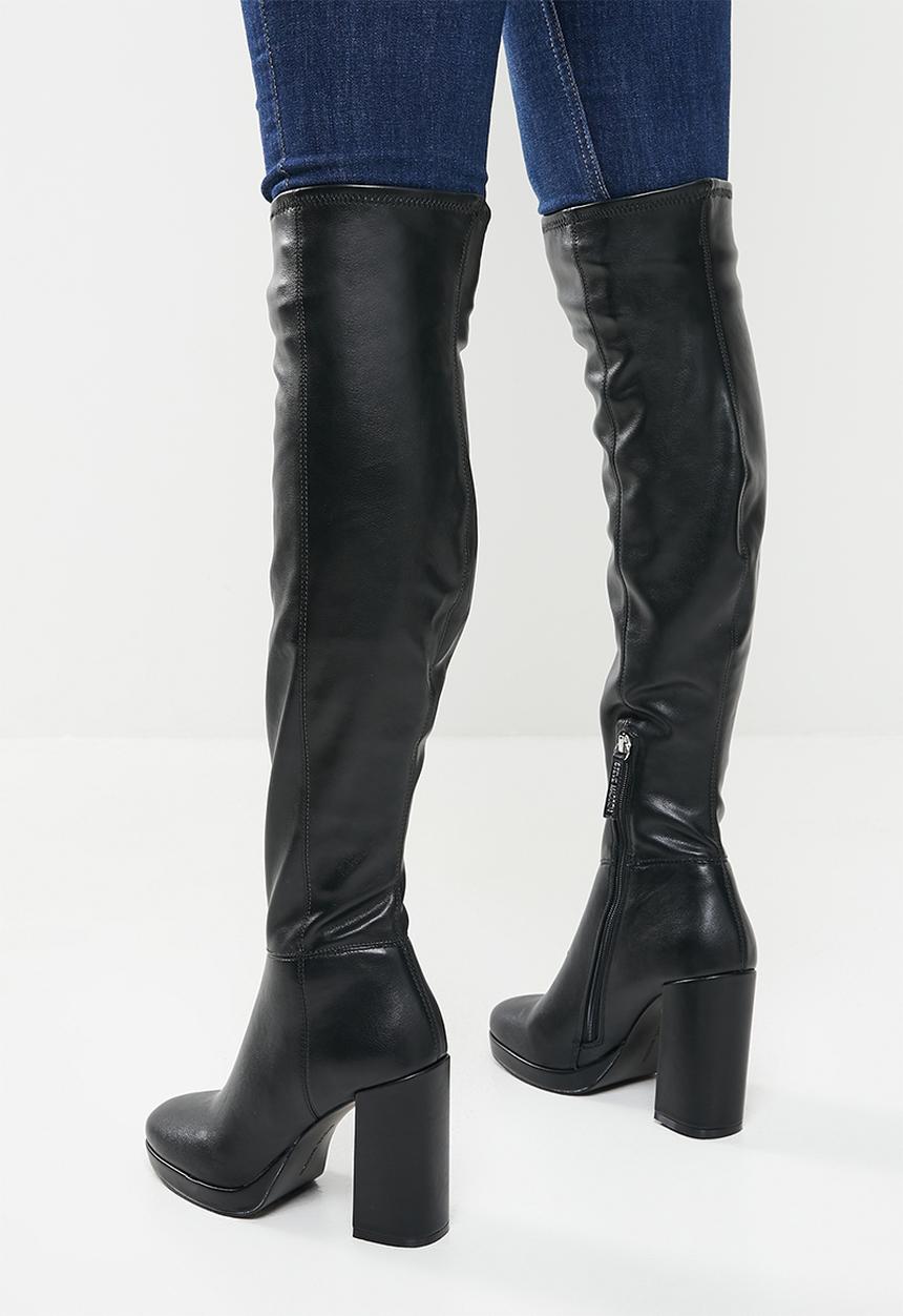 Steve Madden - Magnifico over the knee boot - black