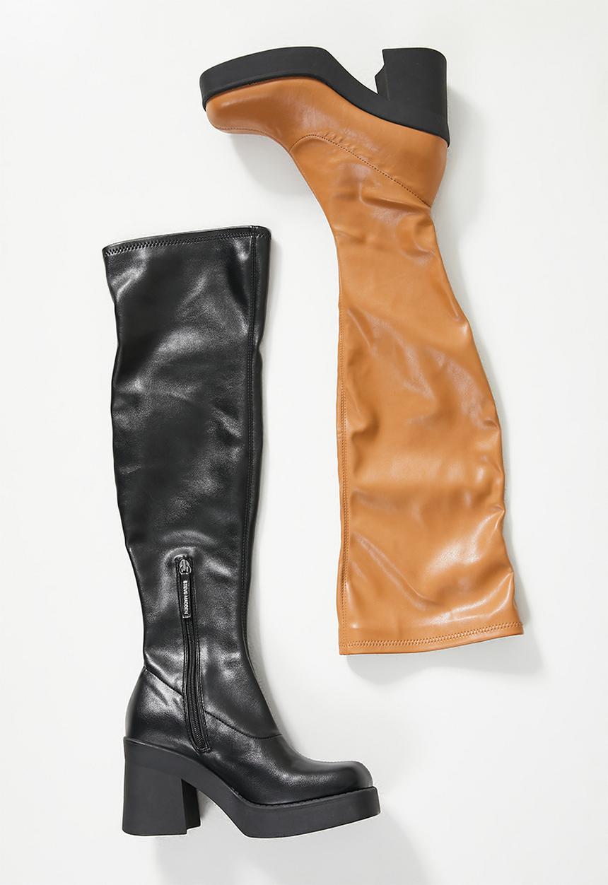 Steve Madden - Upsurge over the knee boot - tan