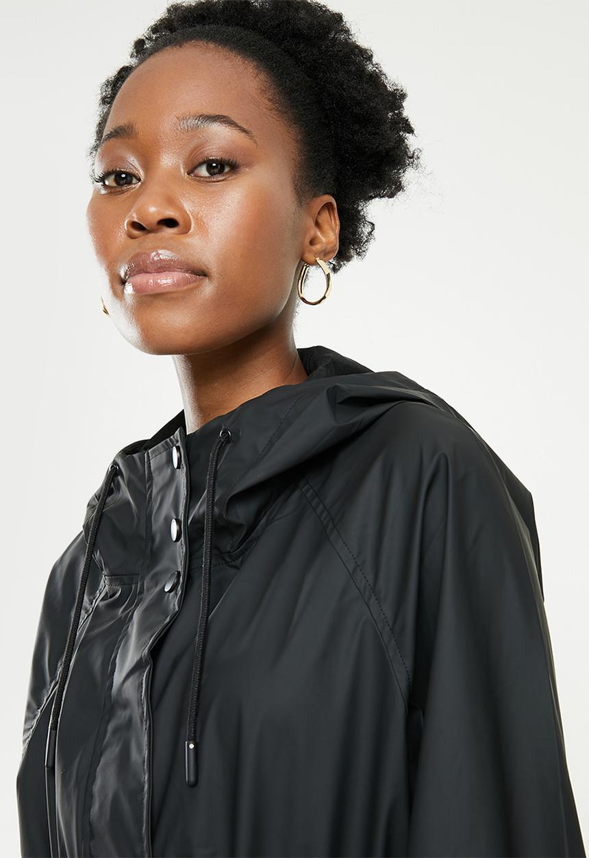 ONLY - Karla raincoat - black