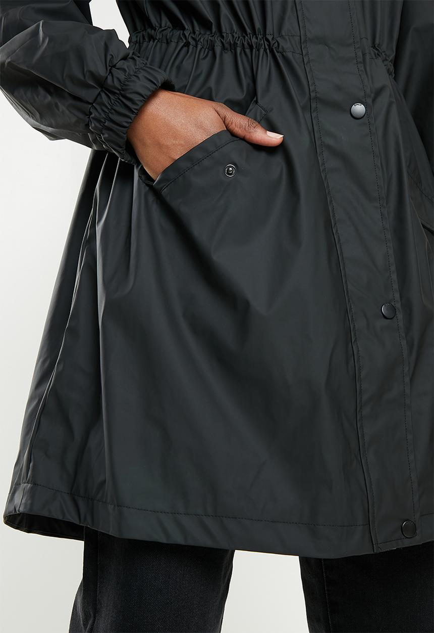 ONLY - Karla raincoat - black