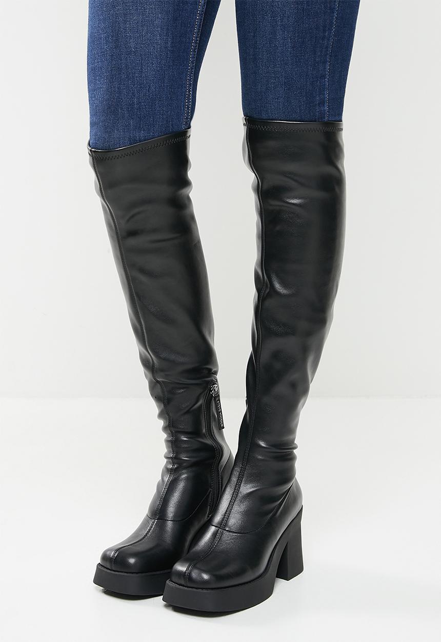 Steve Madden - Upsurge over the knee boot - black