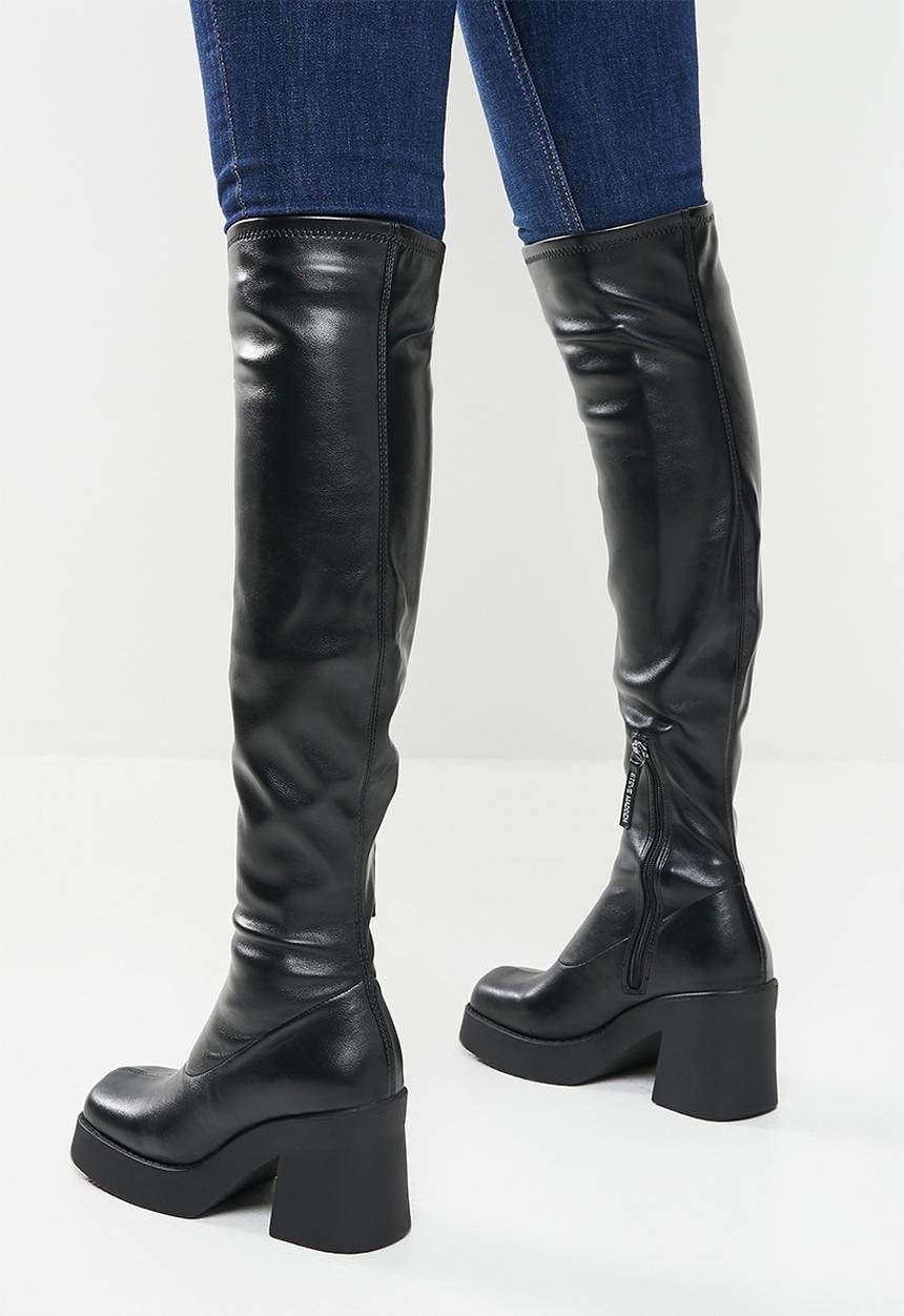 Steve Madden - Upsurge over the knee boot - black