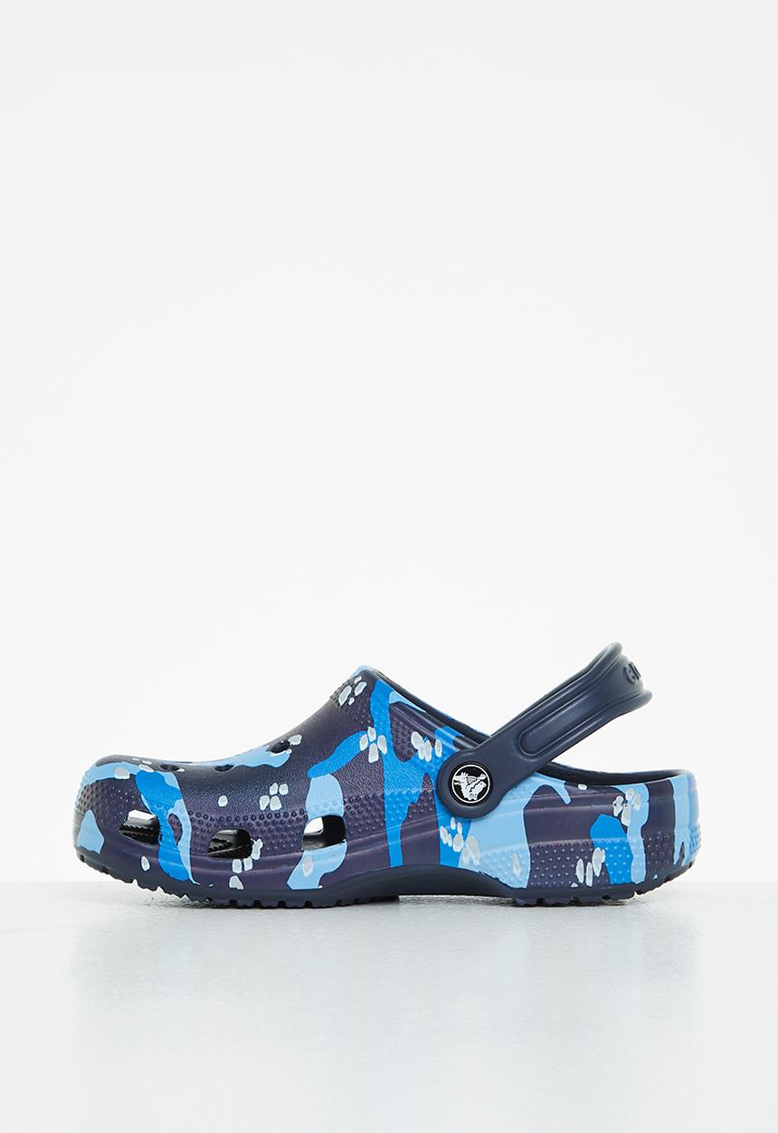 Crocs - Classic camo clog k - navy