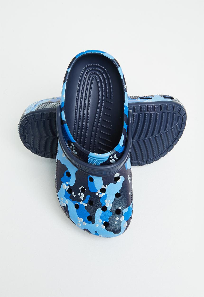 Crocs - Classic camo clog k - navy