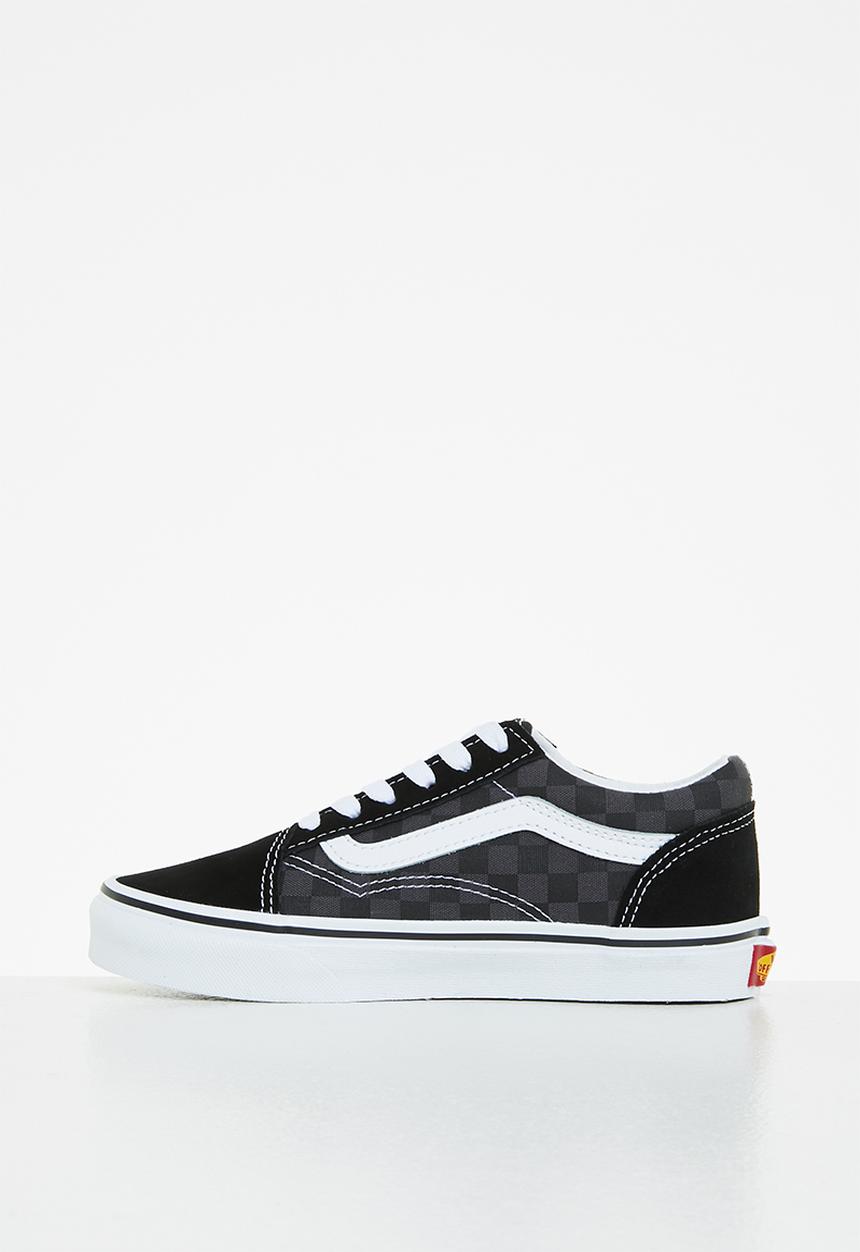 Vans - Uy old skool - (flame logo repeat) black & multi