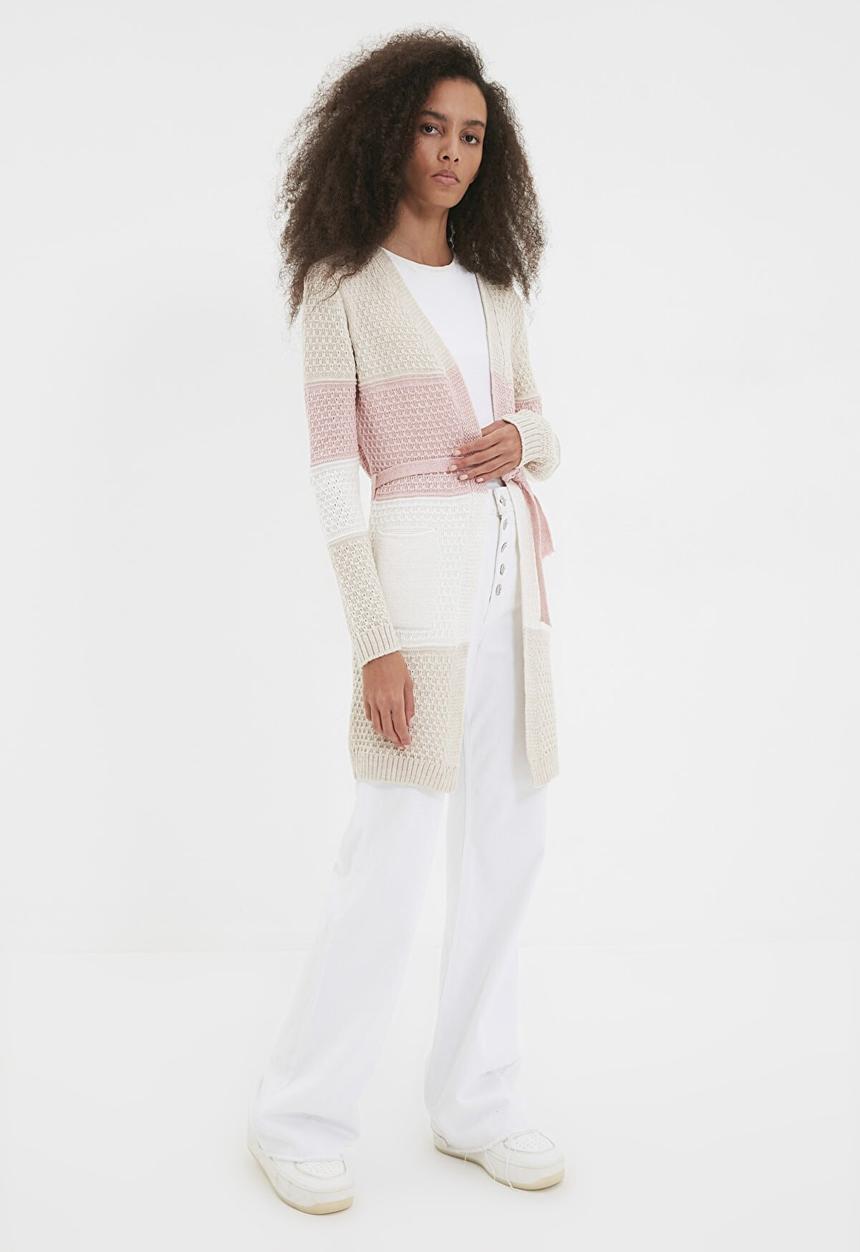 Trendyol - Color block knitwear cardigan  - multi