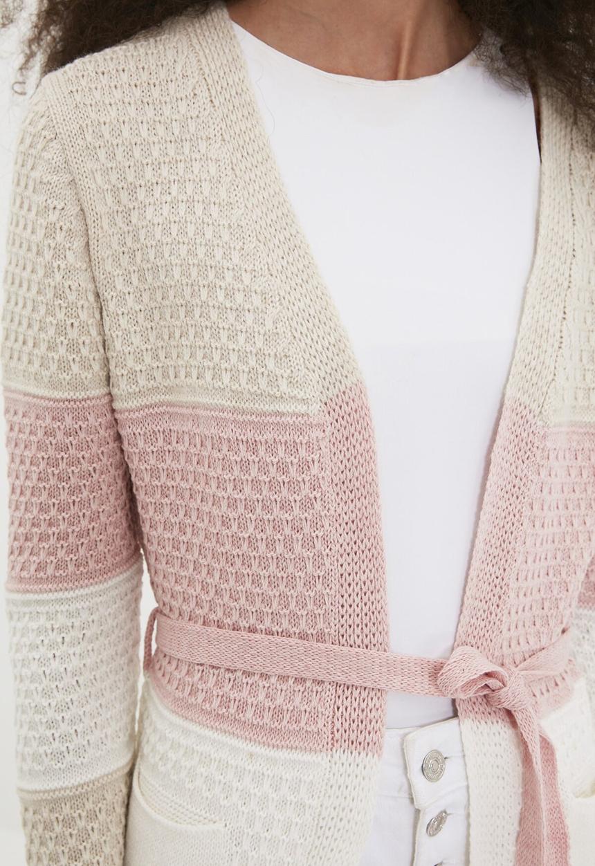 Trendyol - Color block knitwear cardigan  - multi