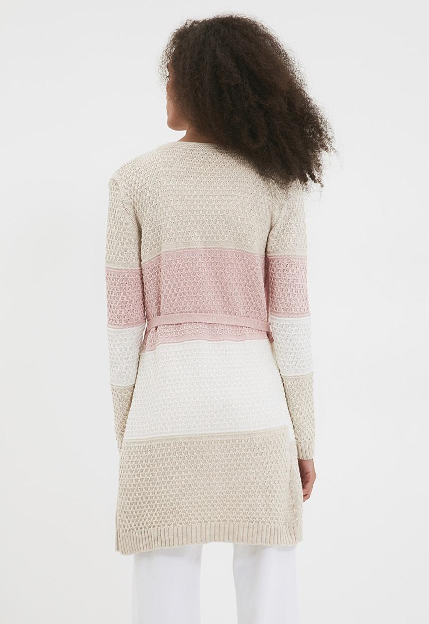 Trendyol - Color block knitwear cardigan  - multi
