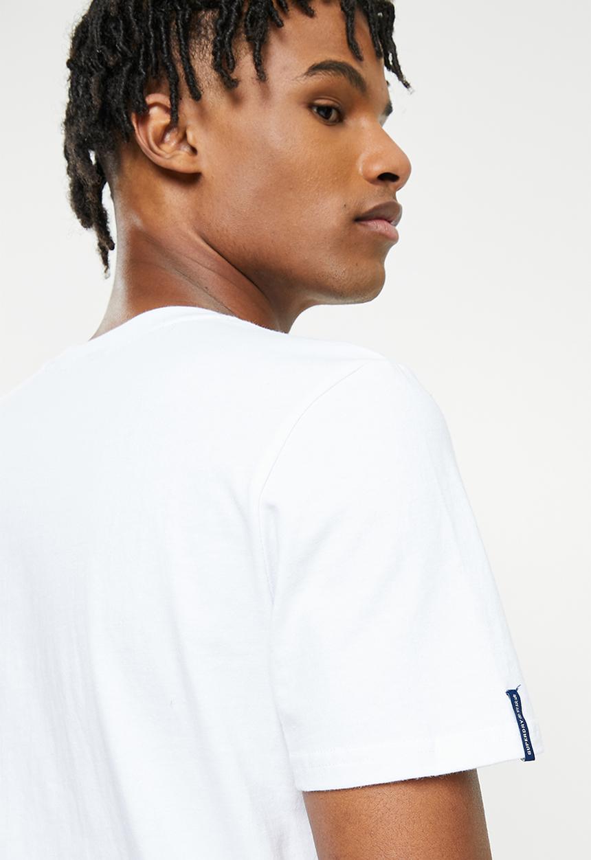 Superdry. - Vl ac tee 220 - white