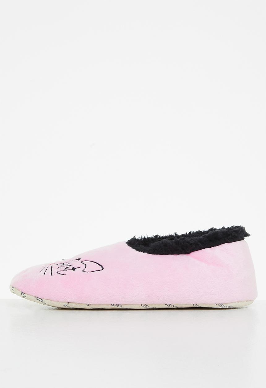 snoozies!® - Cattitude slipper - pink