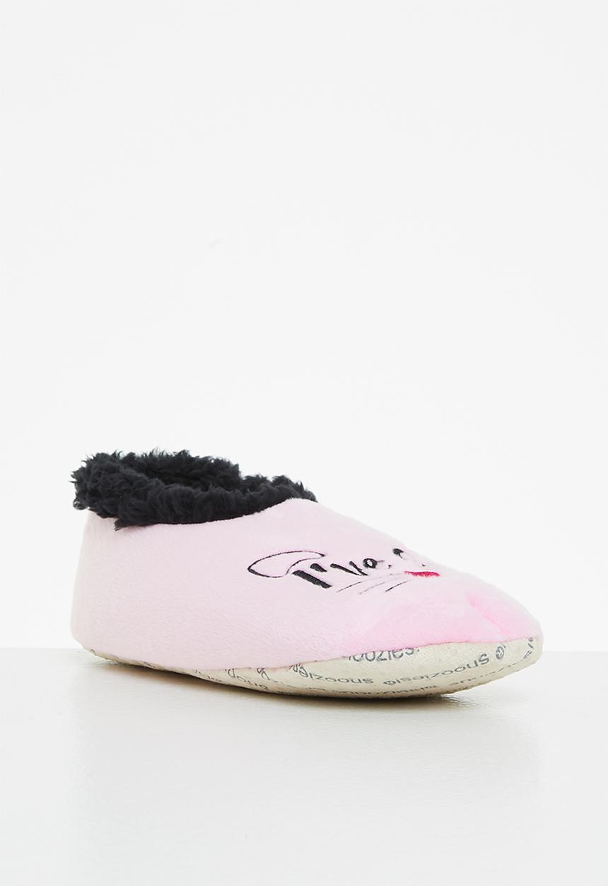 snoozies!® - Cattitude slipper - pink