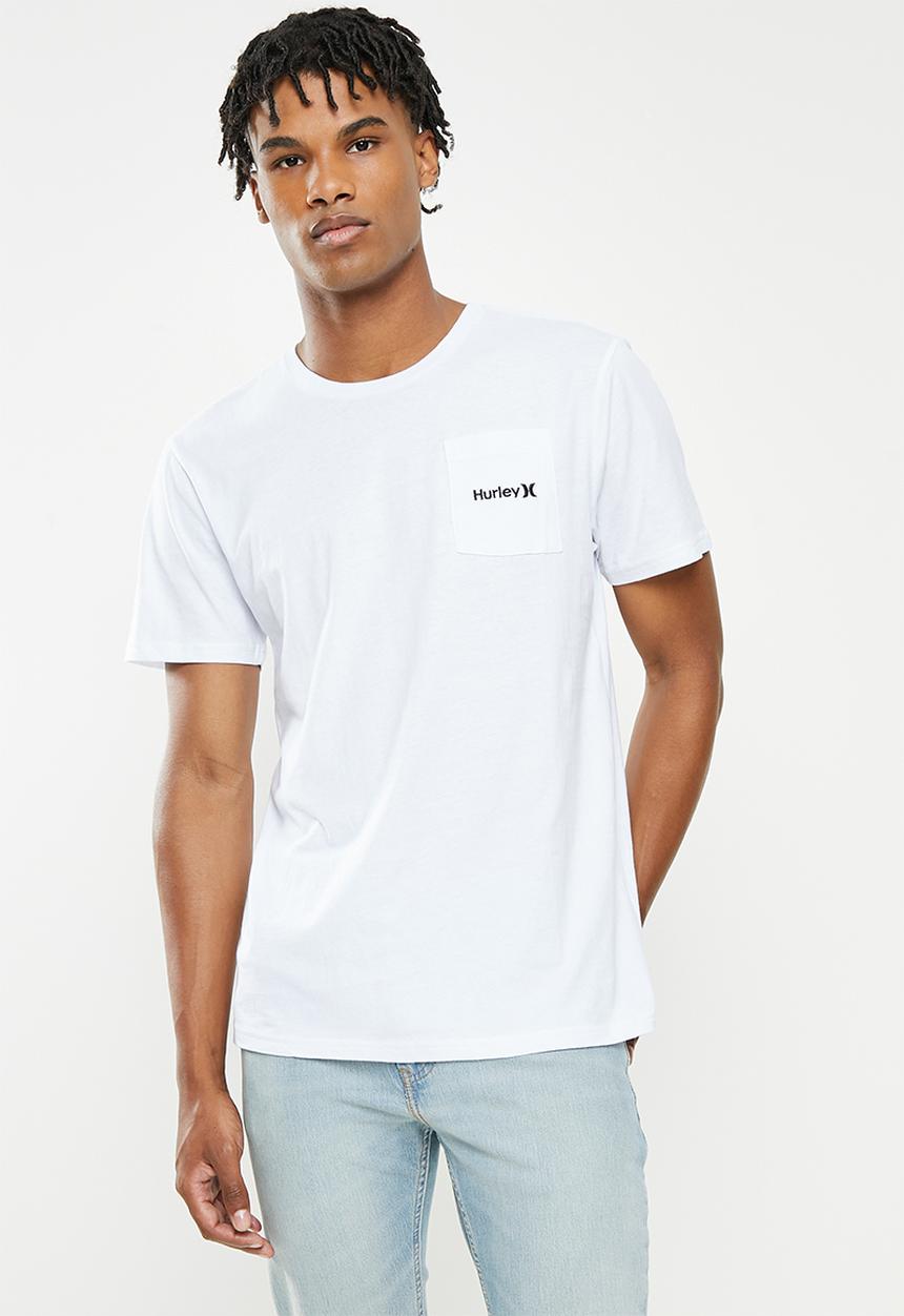 Hurley - Evd wsh seasonal oao pocket tee - white