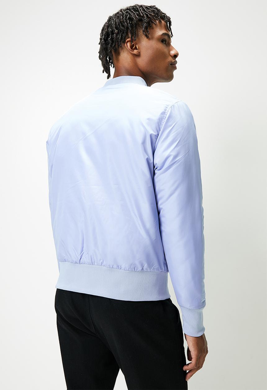STYLE REPUBLIC - Padded ma1 bomber jacket - dusty blue