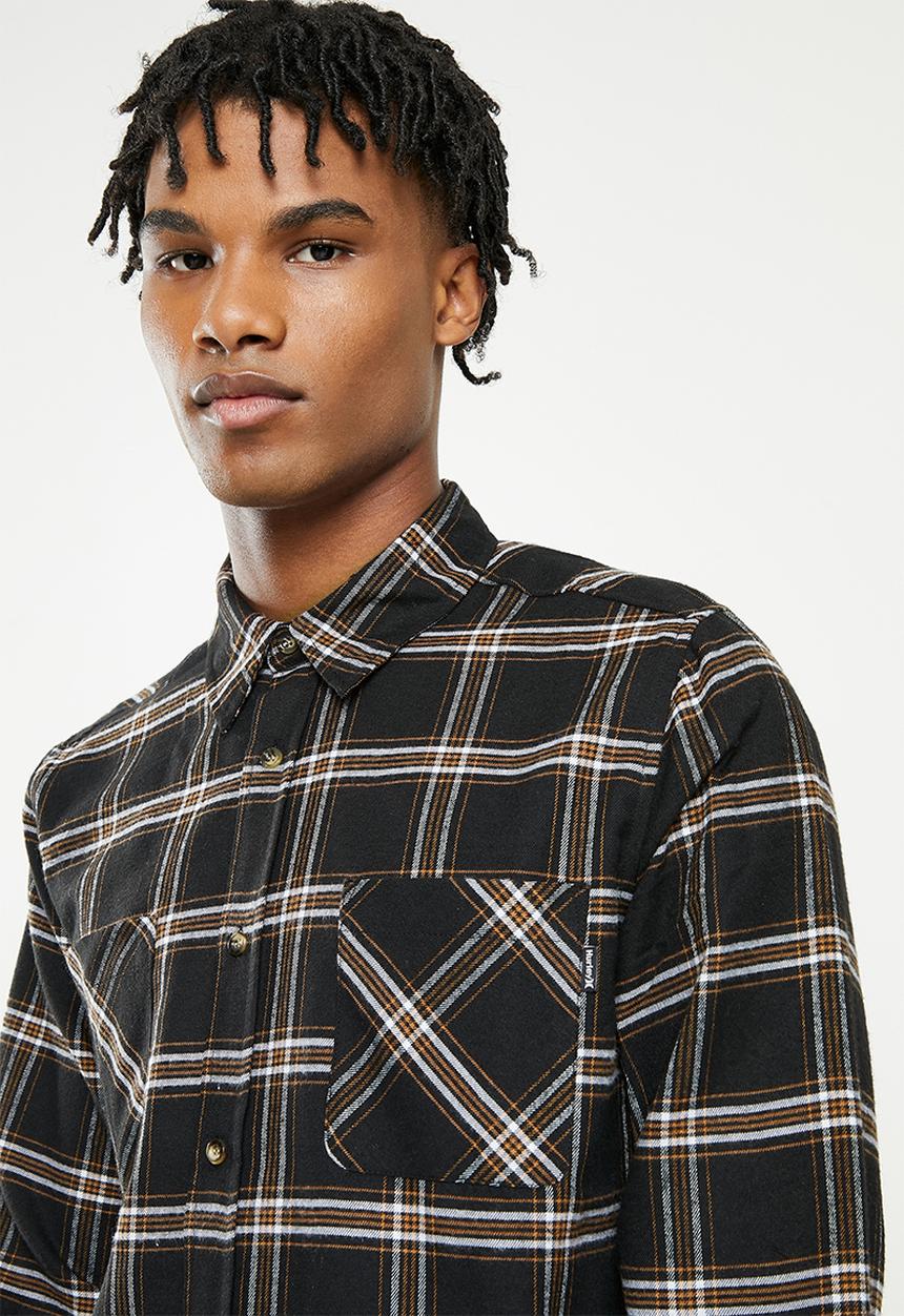 Hurley - Brushed ls shirt - raven
