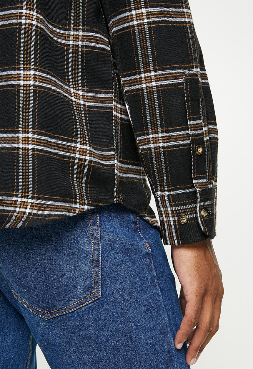 Hurley - Brushed ls shirt - raven
