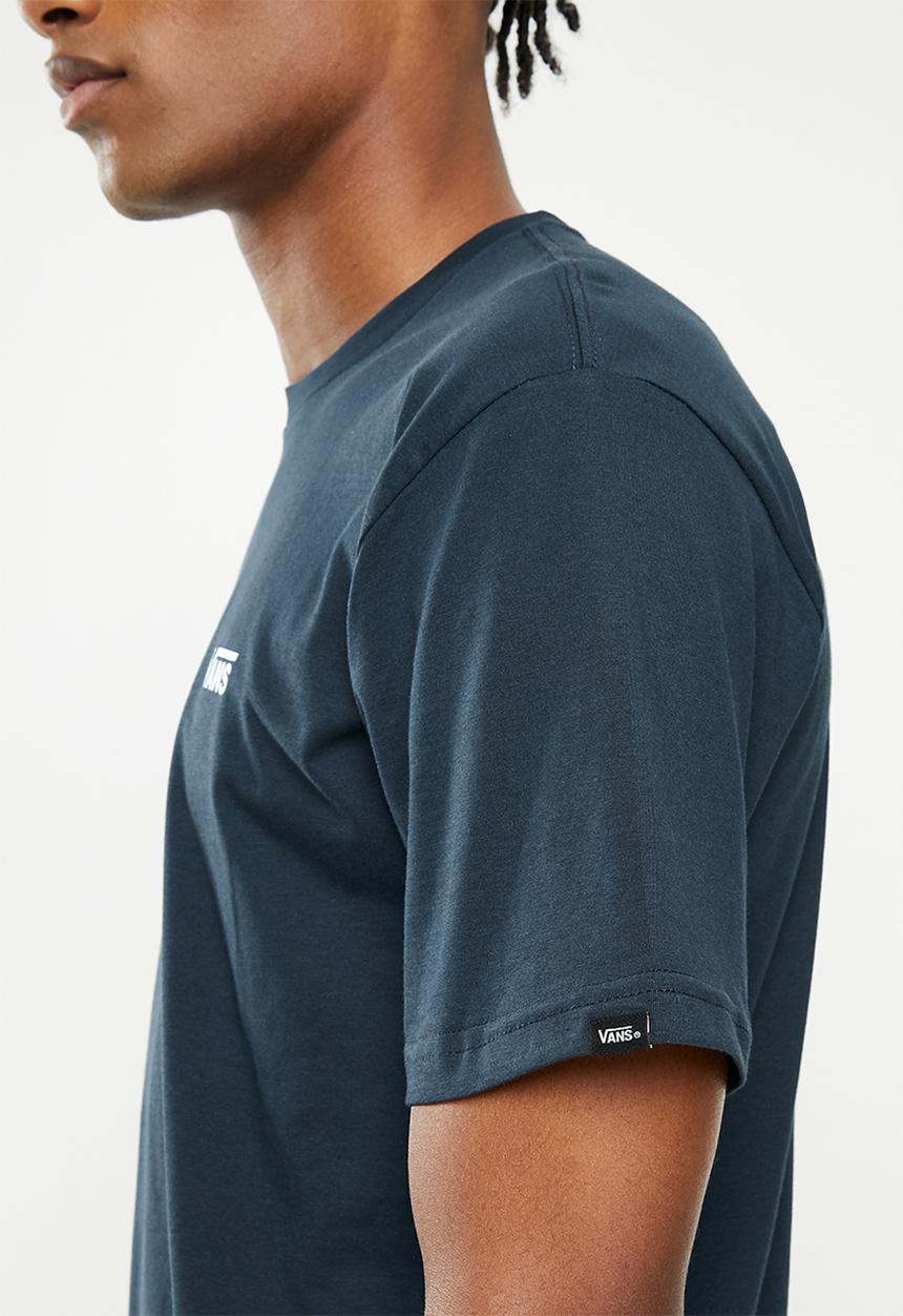 Vans - Mn left chest logo plus - navy & white