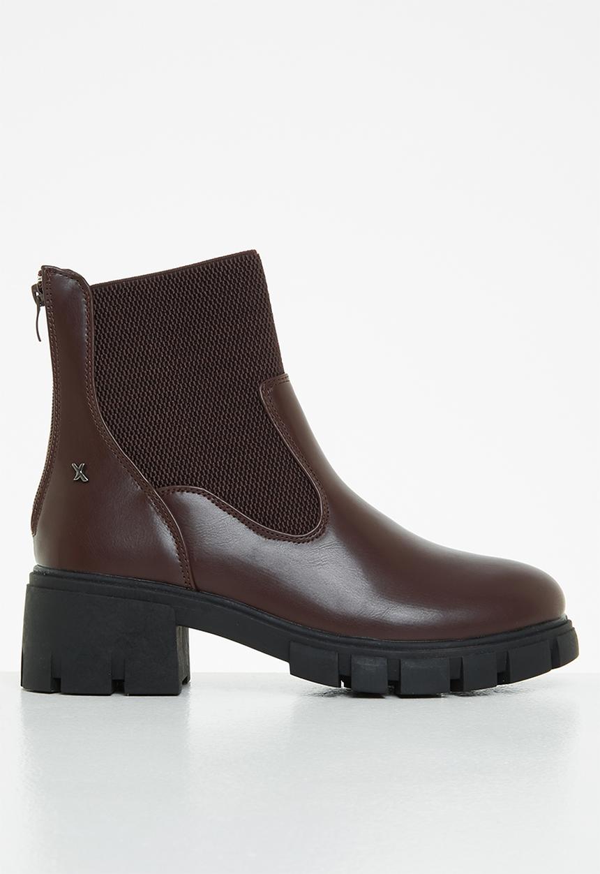 Rock & Co - Stones 1 chelsea boot - chocolate