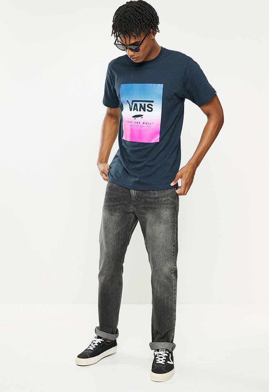 Vans - Mn classic print box - navy
