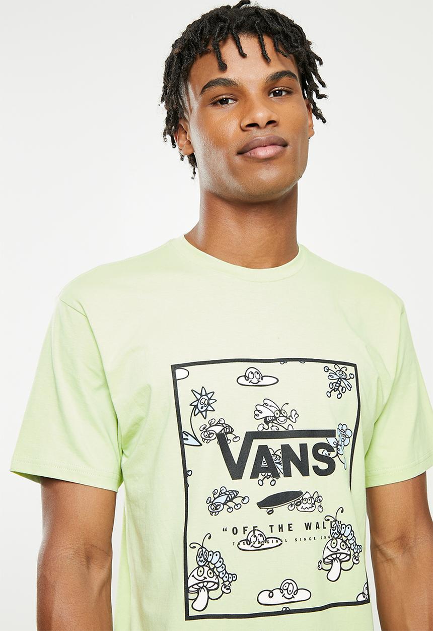Vans - Mn classic print box - celadon green