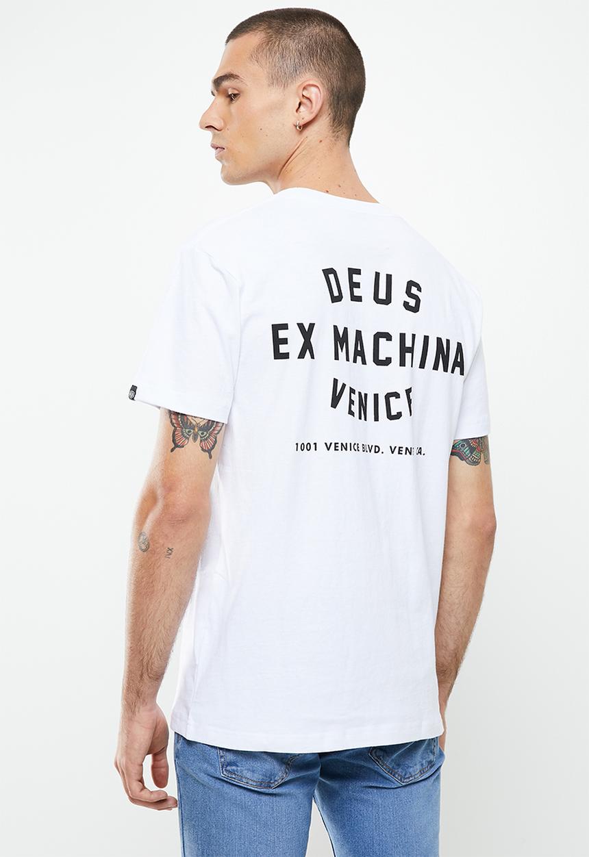 Deus Ex Machina - Venice skull - white