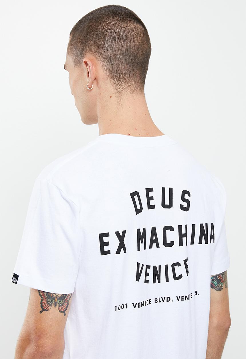 Deus Ex Machina - Venice skull - white