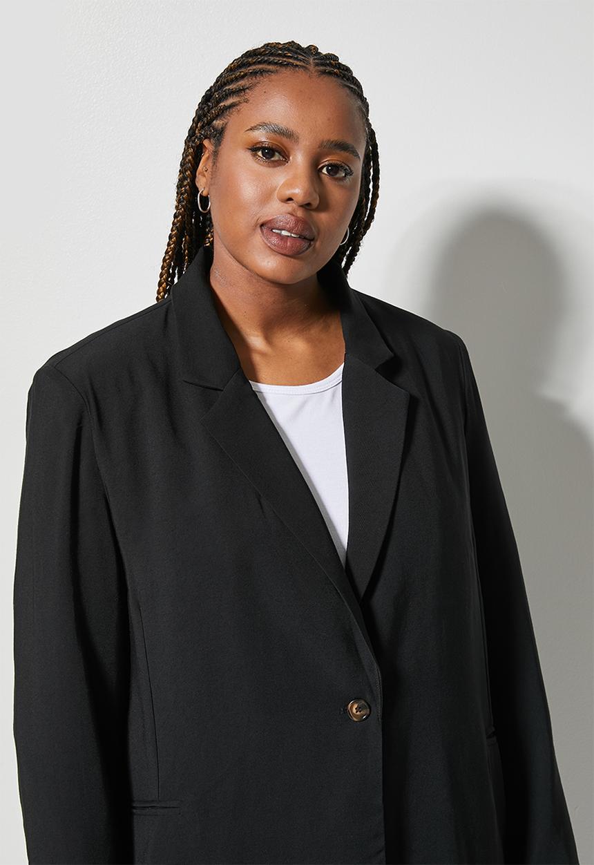Superbalist - Longer length blazer - black