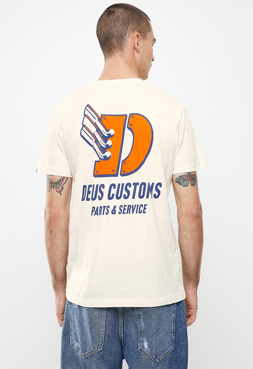 Deus Ex Machina - Gas horns tee - vintage white