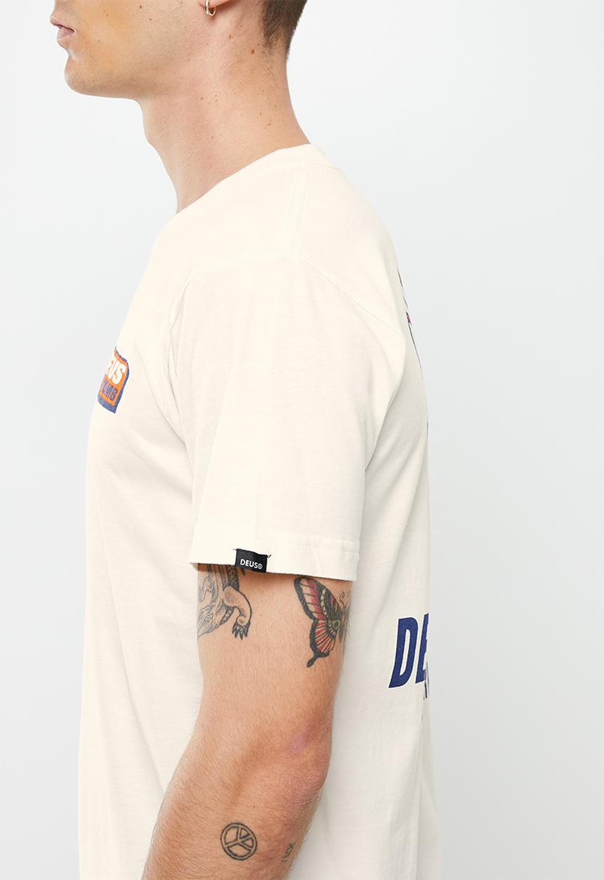Deus Ex Machina - Gas horns tee - vintage white