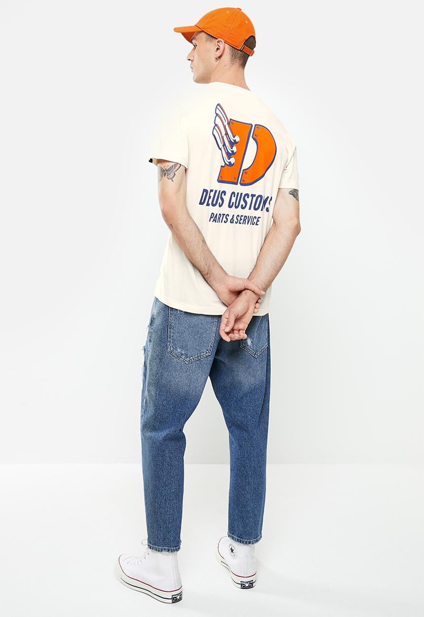 Deus Ex Machina - Gas horns tee - vintage white
