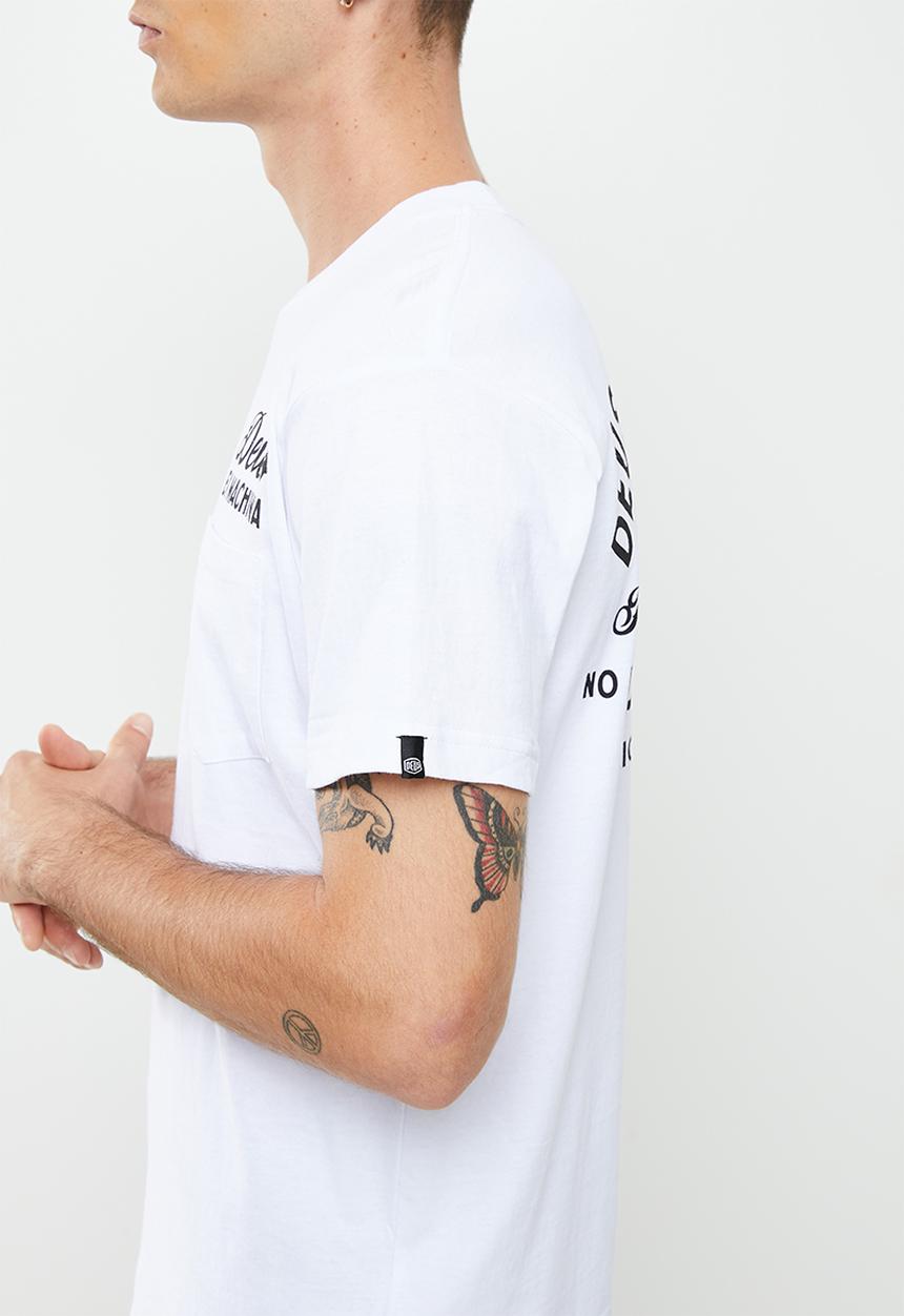 Deus Ex Machina - Venice address tee - white