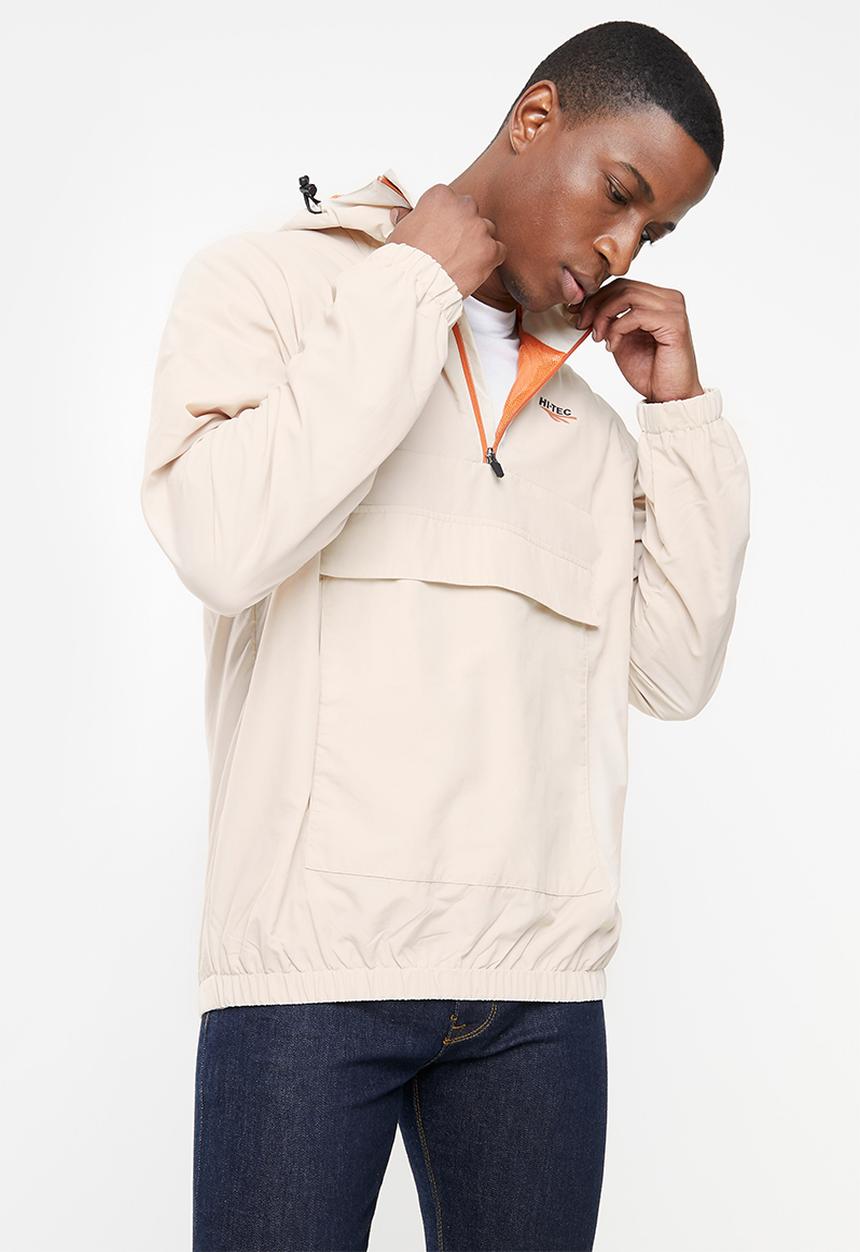 Hi-Tec - Men's heritage pullover - moonbeam & jet black