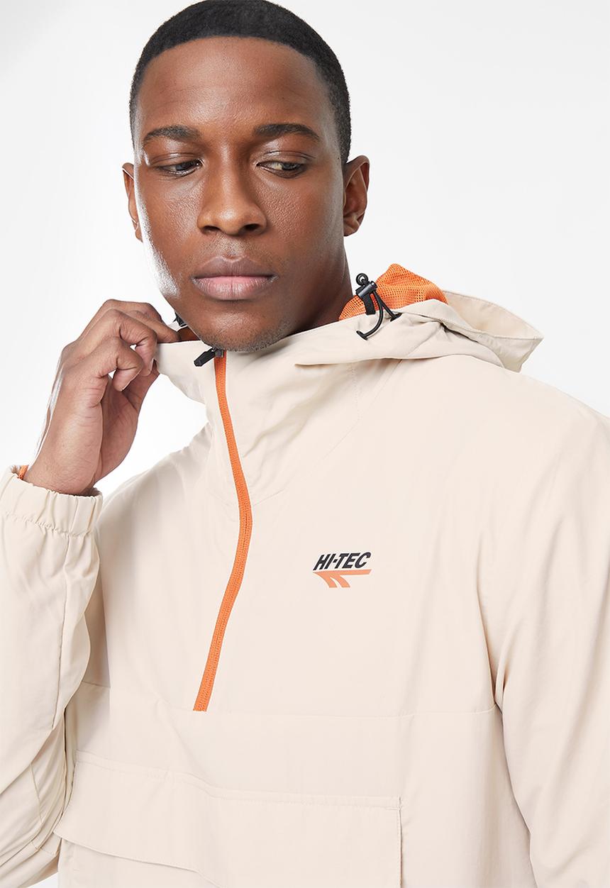Hi-Tec - Men's heritage pullover - moonbeam & jet black