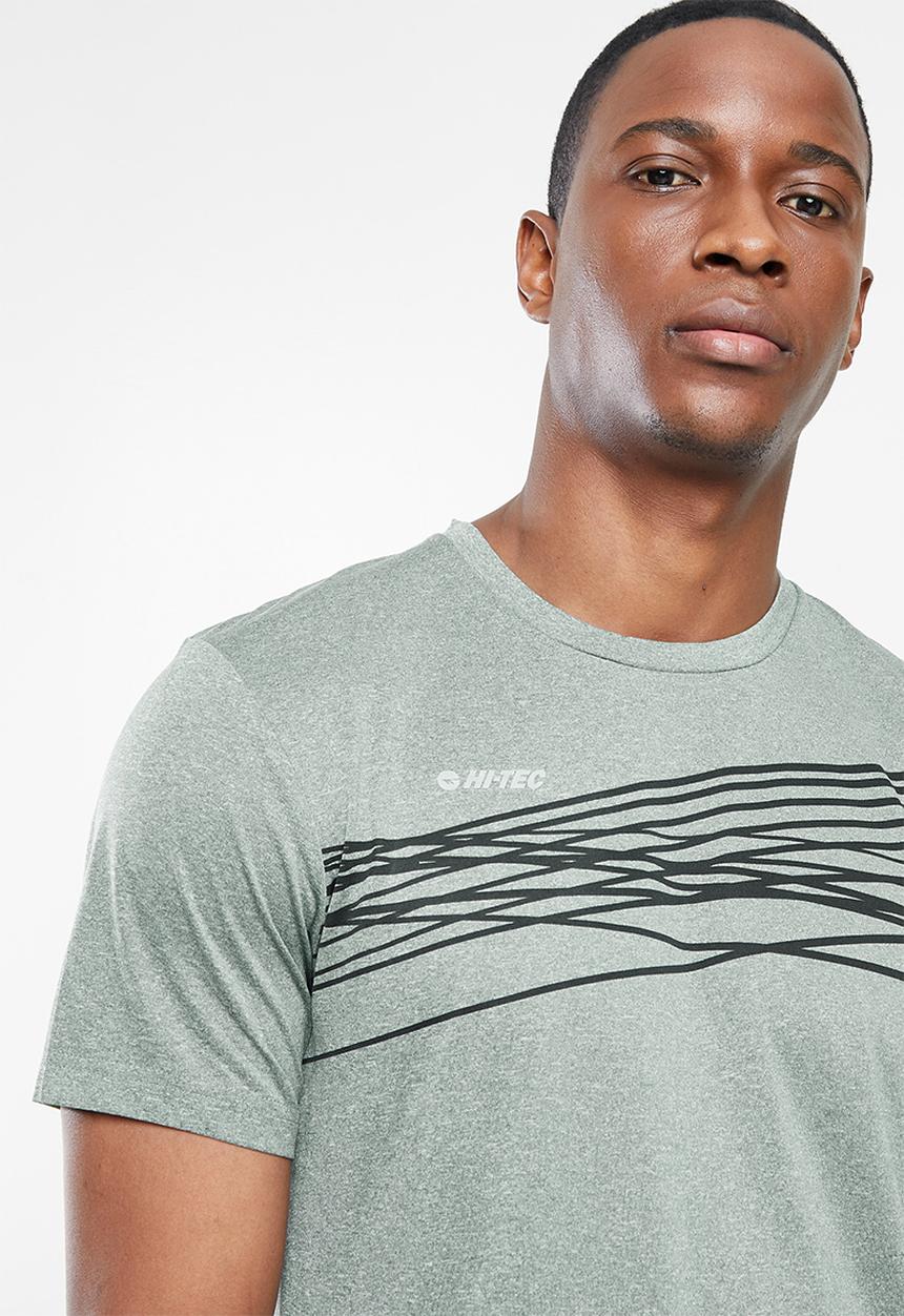 Hi-Tec - Trail tee - olive