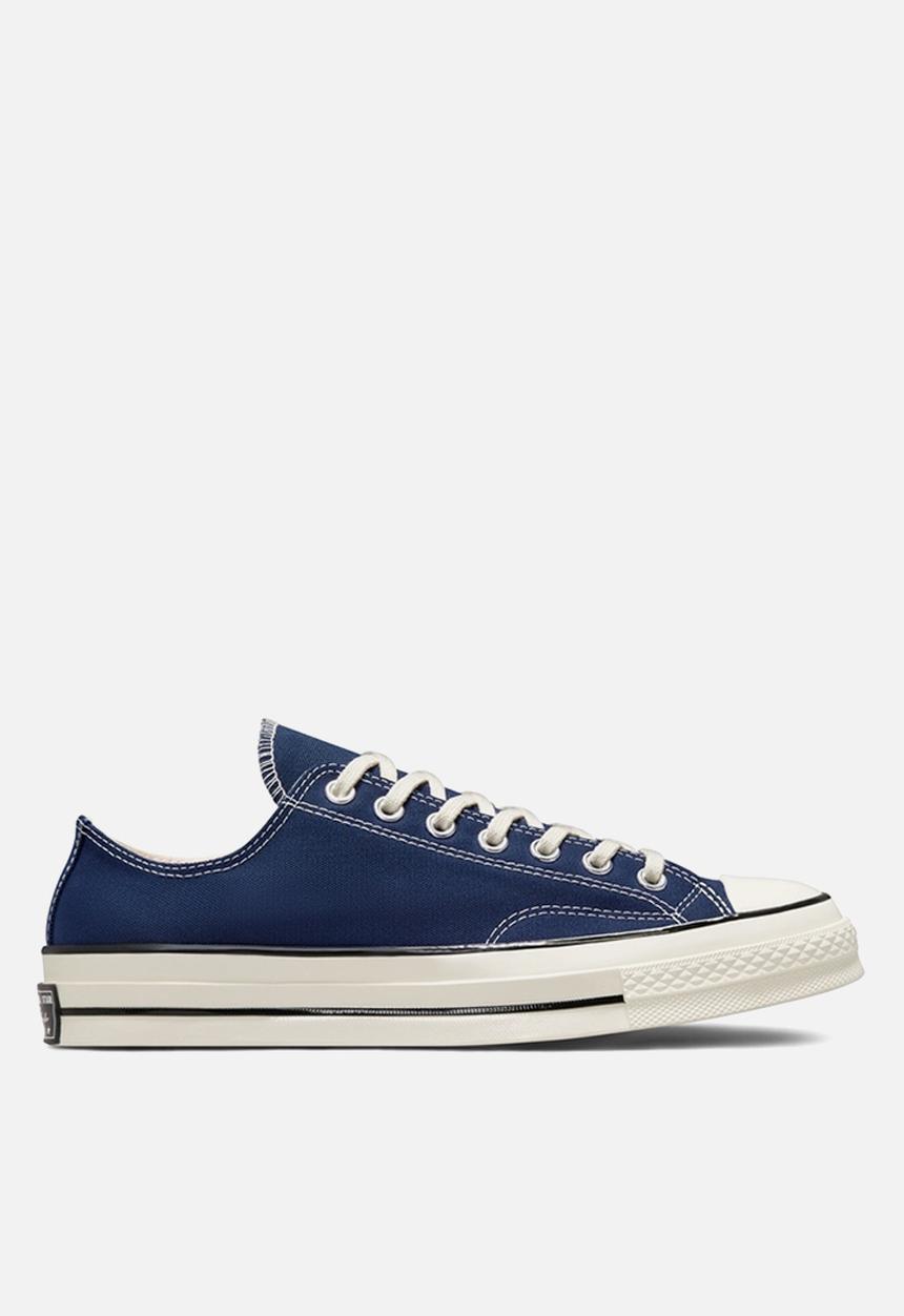 Converse - Chuck 70 recycled rpet canvas ox - midnight navy, egret & black