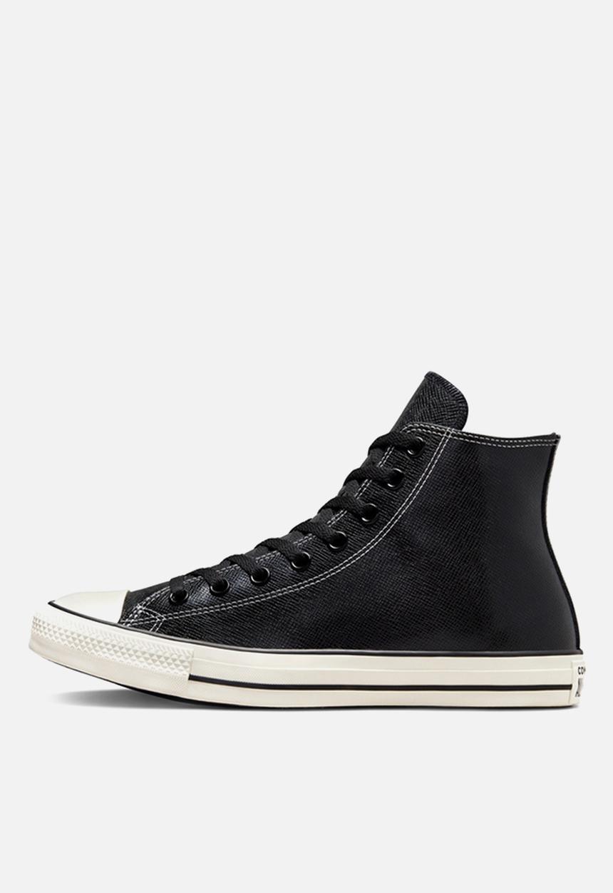 Converse - Chuck taylor all star embossed leather hi - black/egret/black