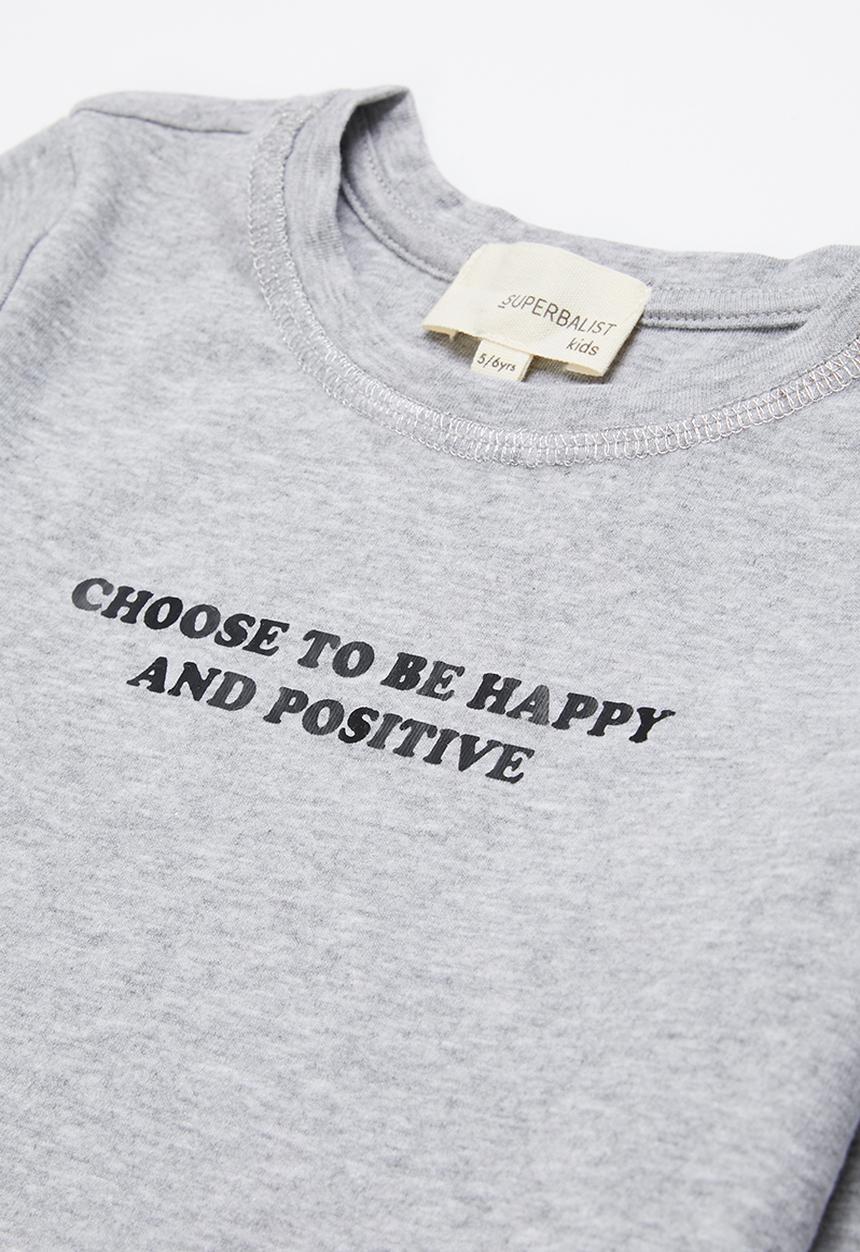 Superbalist Kids - Girls pj set - grey