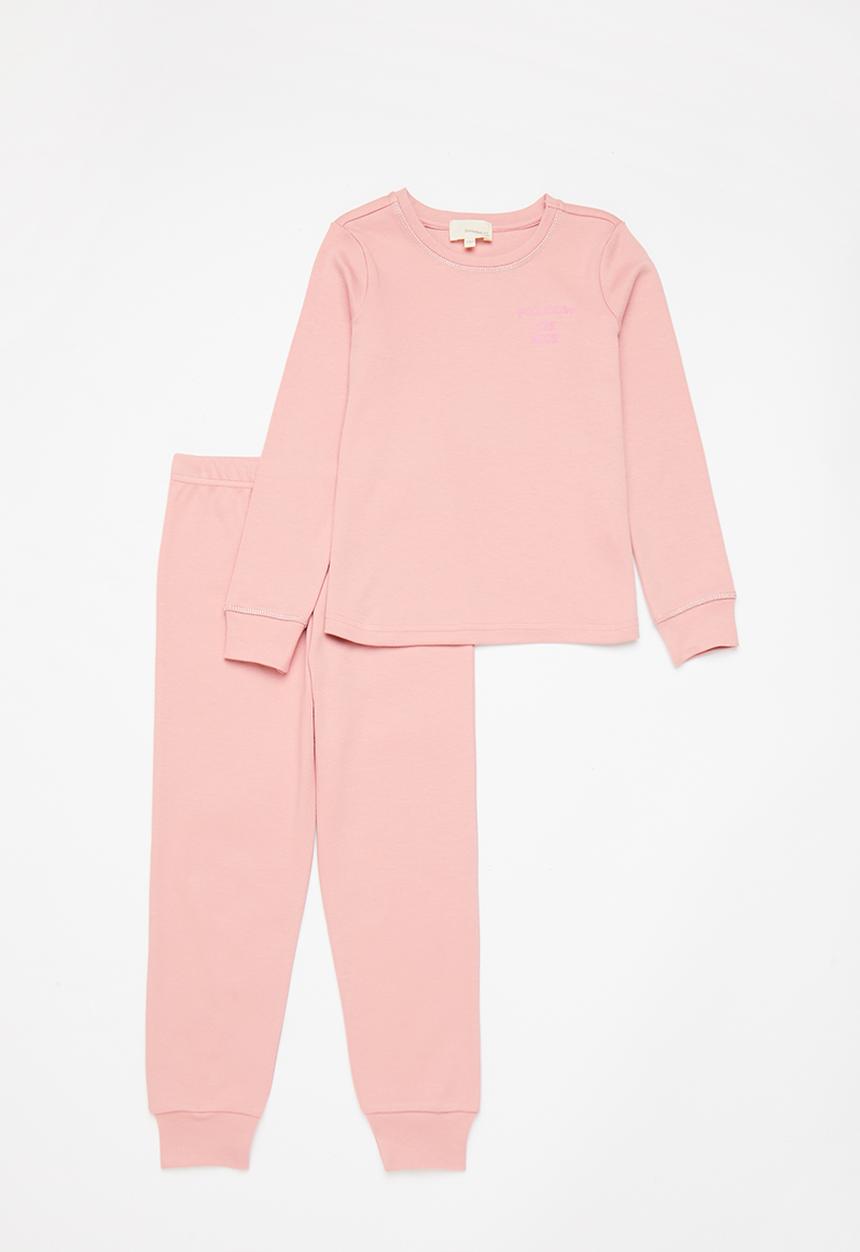 Superbalist Kids - Girls pj set - pink