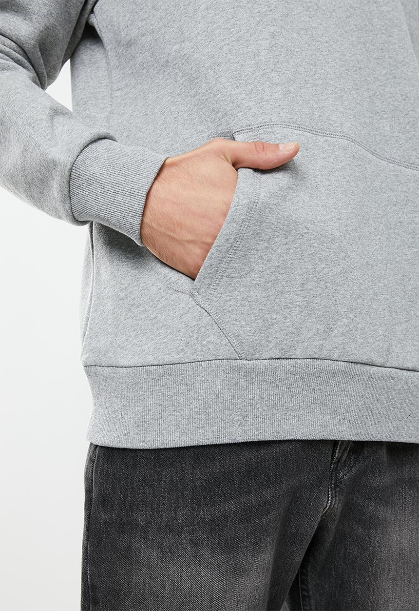 Deus Ex Machina - Venice address hoodie - grey marle